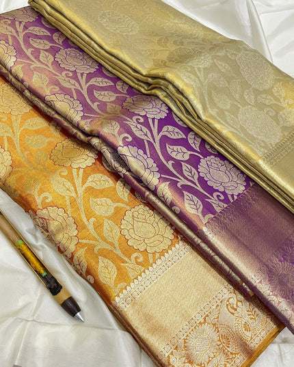 Kanchipuram Handloom Pure Silk Saree | Traditional Weaving