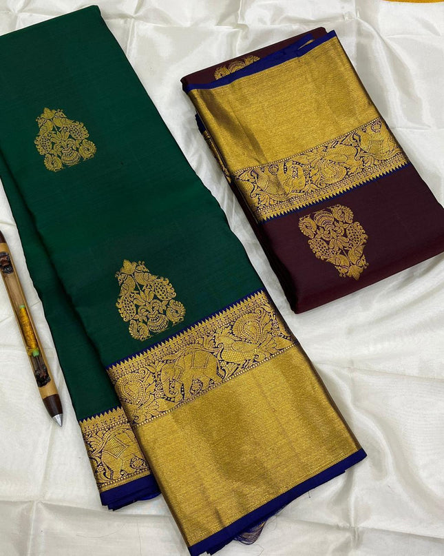 Kanchipuram Handloom Pure Silk Saree