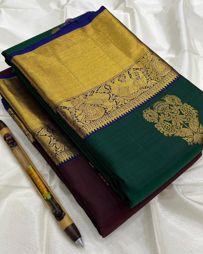 Kanchipuram Handloom Pure Silk Saree