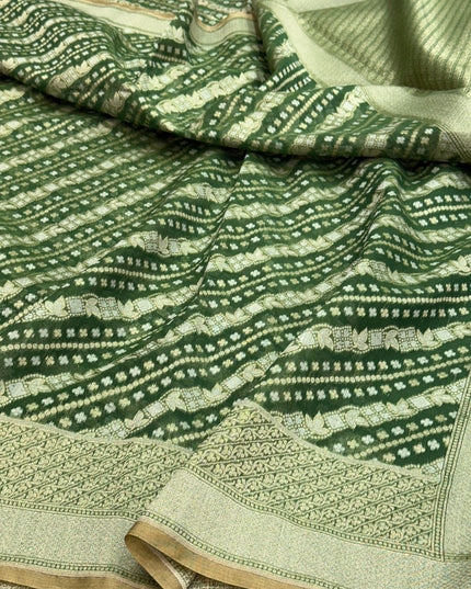 Premium Banarasi Pure Cotton Saree with Timeless Ethnic Elegance