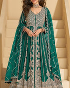 Teal / Semi-Stitched / 34