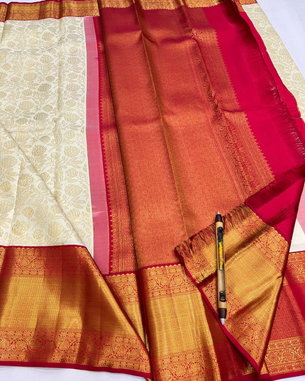 Kanchipuram Pure Silk Bridal Saree | Handwoven Wedding Saree