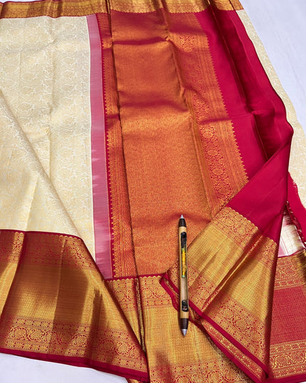 Kanchipuram Pure Silk Bridal Saree | Handwoven Wedding Saree