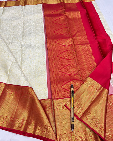 Kanchipuram Pure Silk Bridal Saree | Handwoven Wedding Saree
