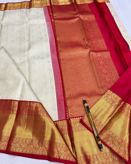 Kanchipuram Pure Silk Bridal Saree | Handwoven Wedding Saree
