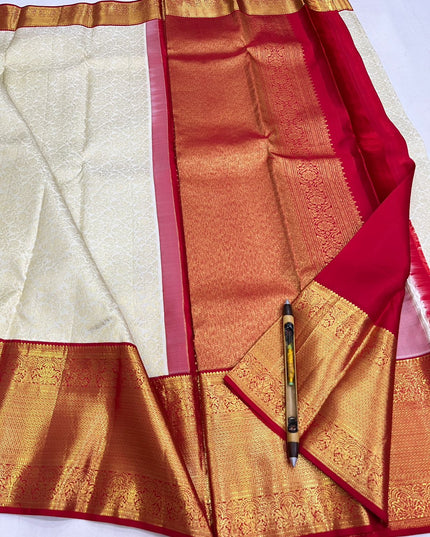 Kanchipuram Pure Silk Bridal Saree | Handwoven Wedding Saree