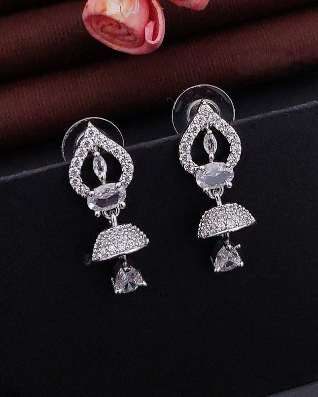 Small Jhumki AD Earrings