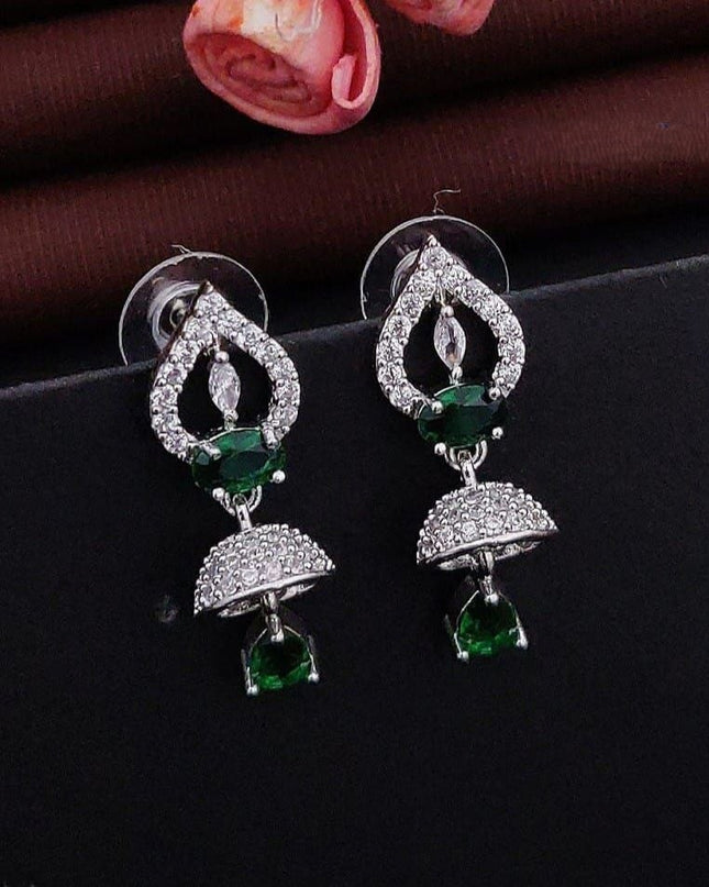 Small Jhumki AD Earrings