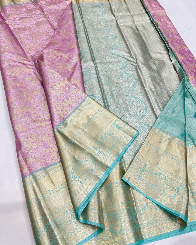 Affordable Luxury Kanchipuram Soft Silk Saree