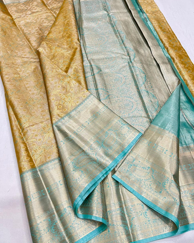 Affordable Luxury Kanchipuram Soft Silk Saree
