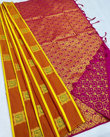 Affordable Luxury Kanchipuram Soft Silk Saree