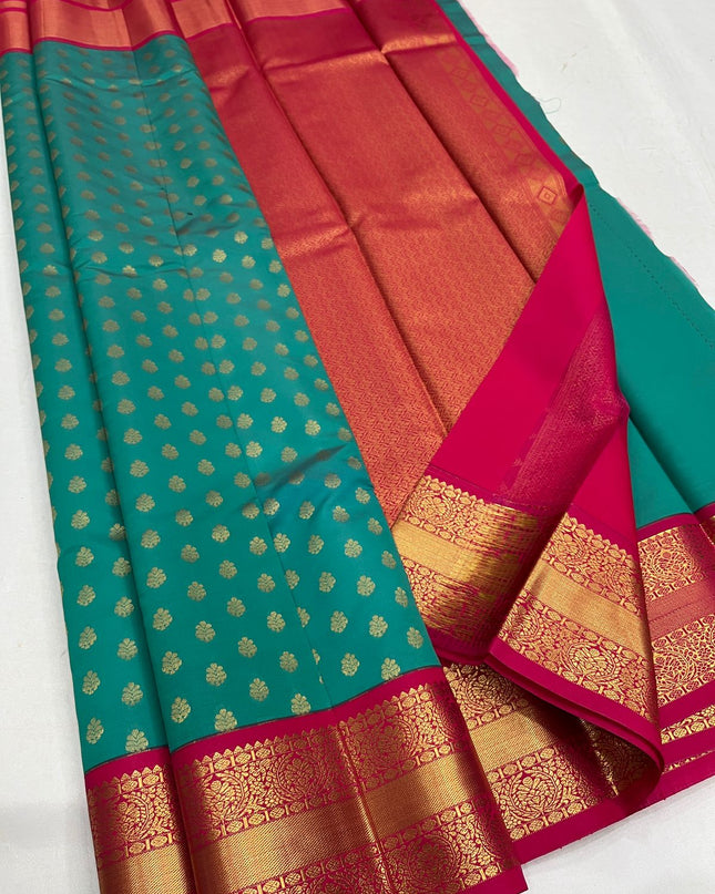 Affordable Luxury Kanchipuram Soft Silk Saree