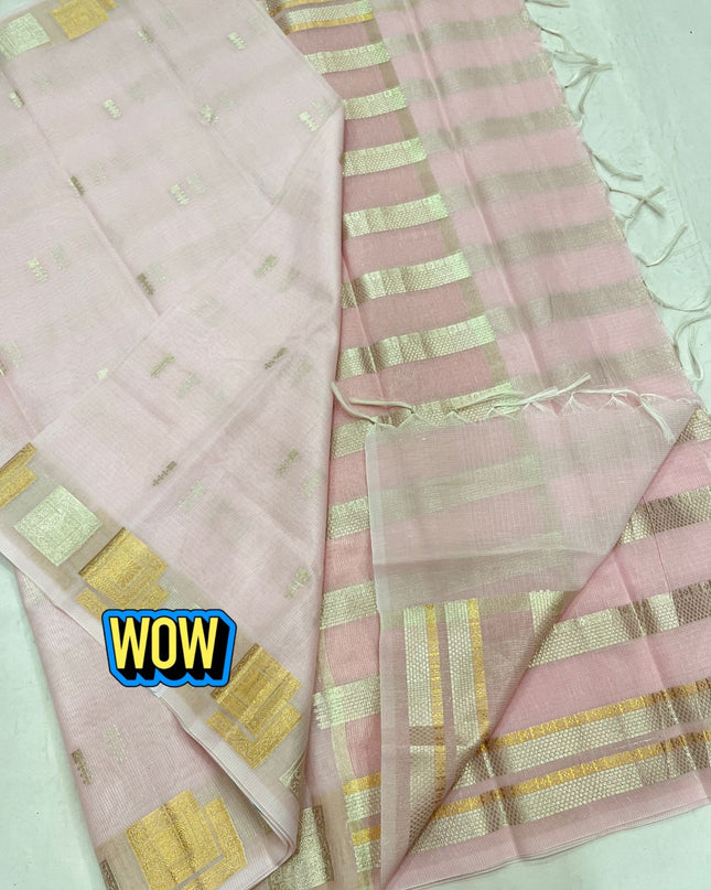 Affordable Luxury Pastel Soft Silk Saree