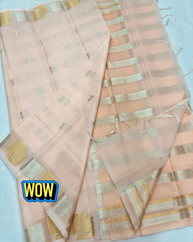 Affordable Luxury Pastel Soft Silk Saree