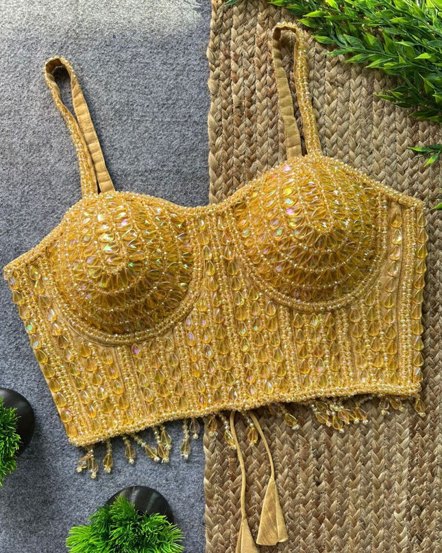 Pearl Moti Spaghati Blouse